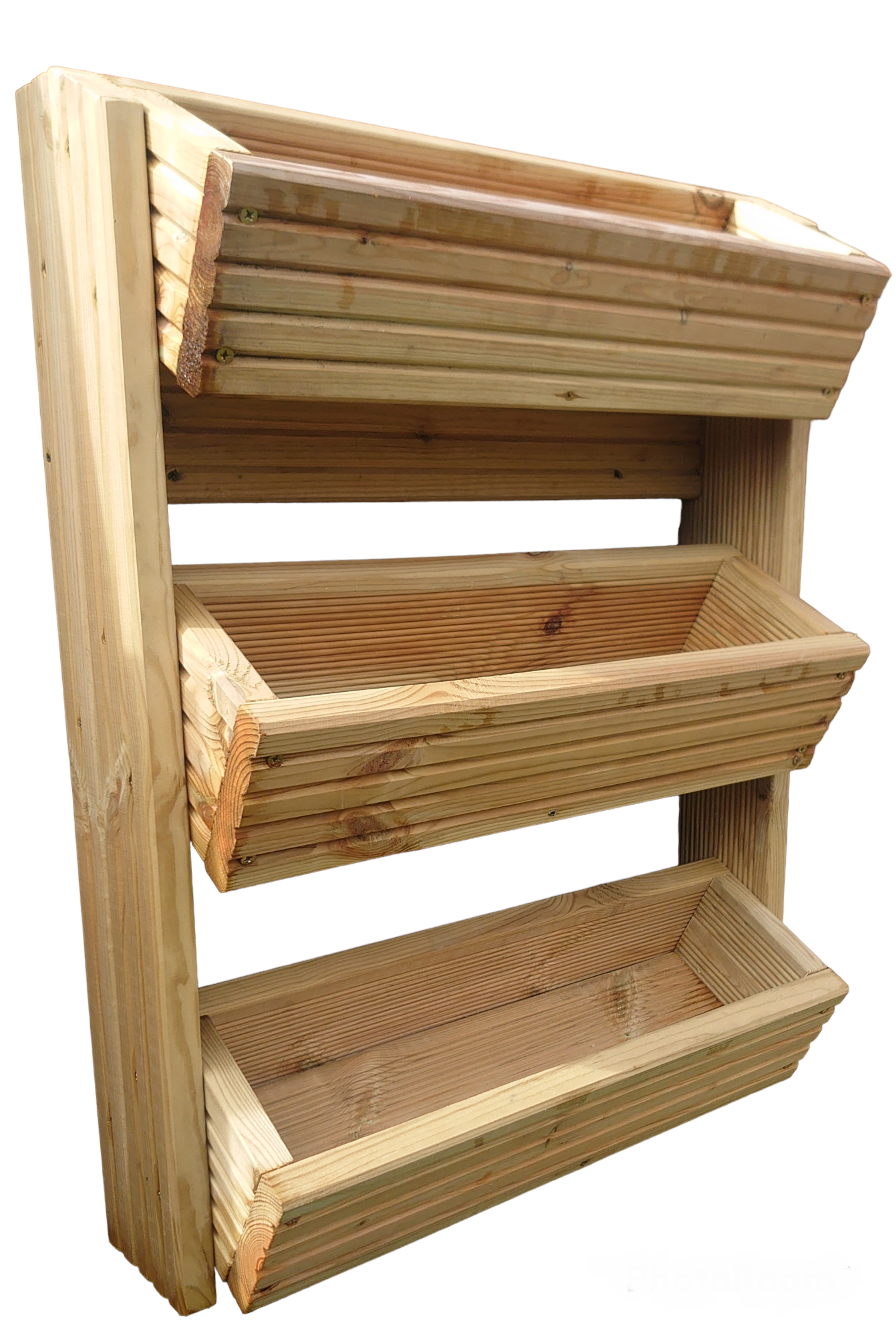 Vertical Tiered Wall Planter, Hanging Planer Box, Fence Tiered Wooden Planter.