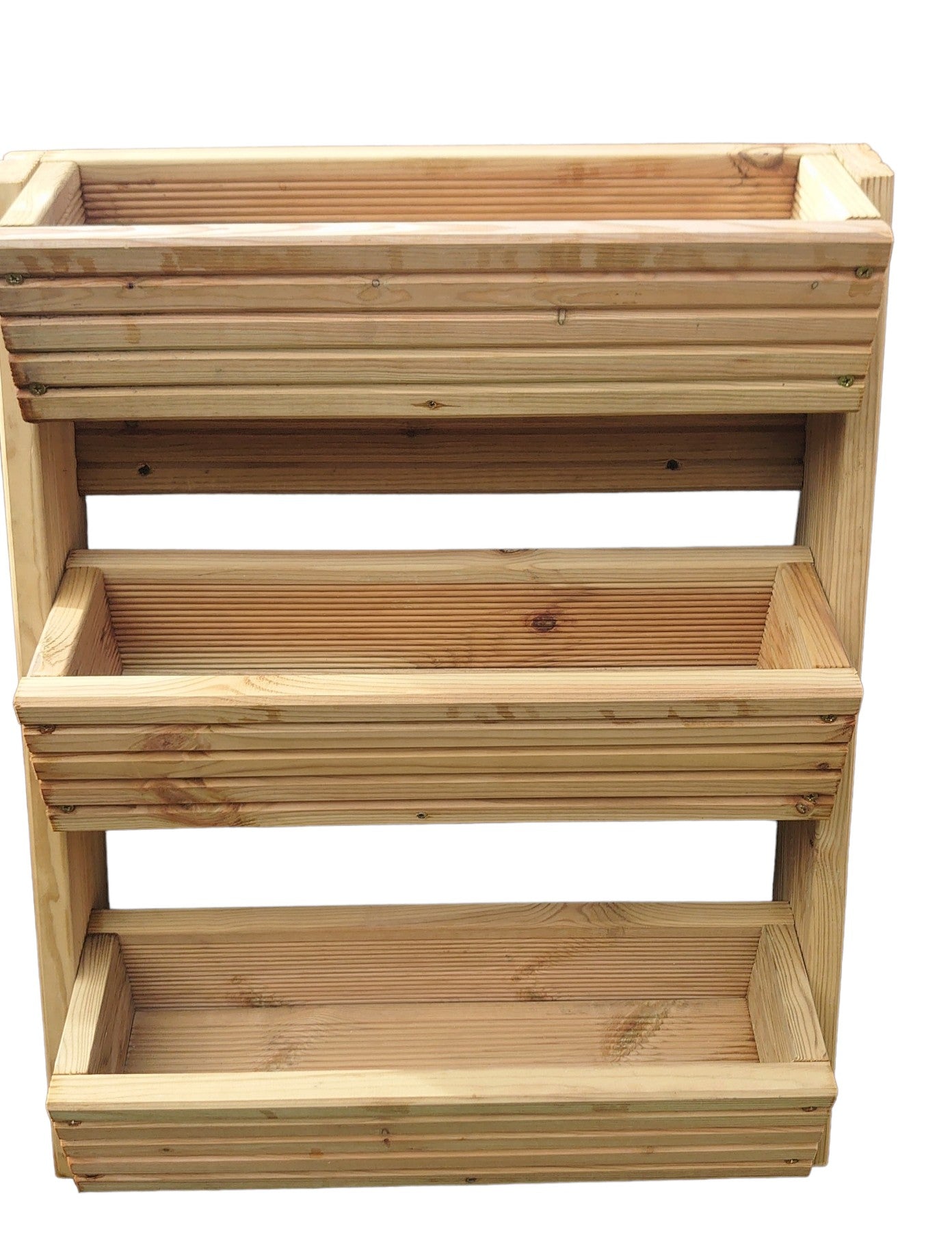Vertical Tiered Wall Planter, Hanging Planer Box, Fence Tiered Wooden Planter.