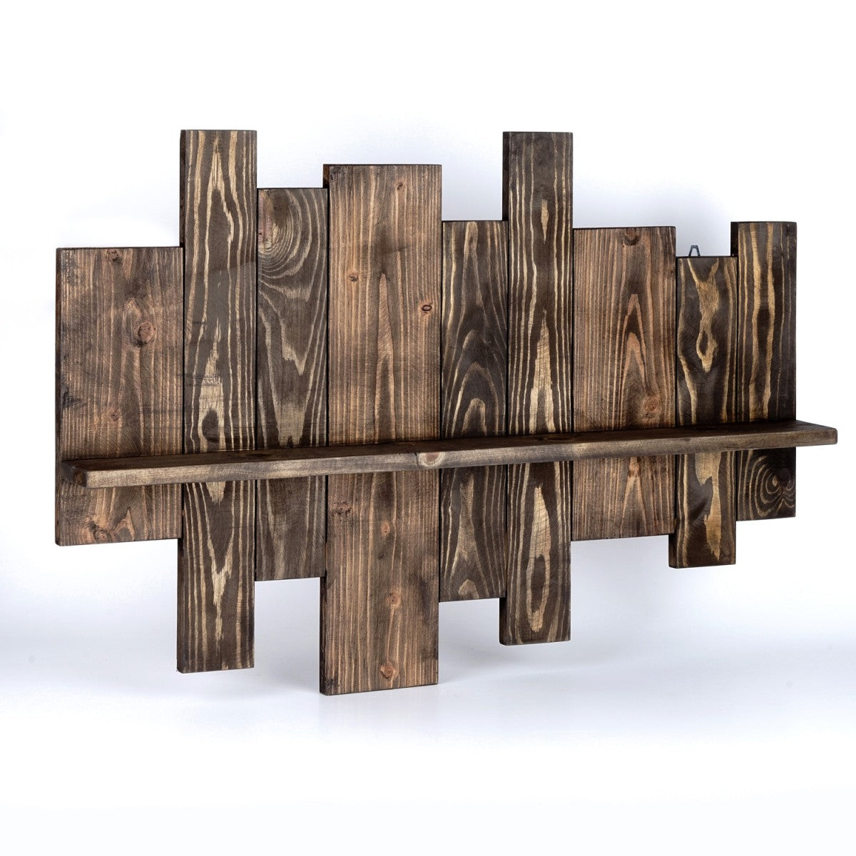 Rustic Wall Mounted Shelf Reclaimed wood