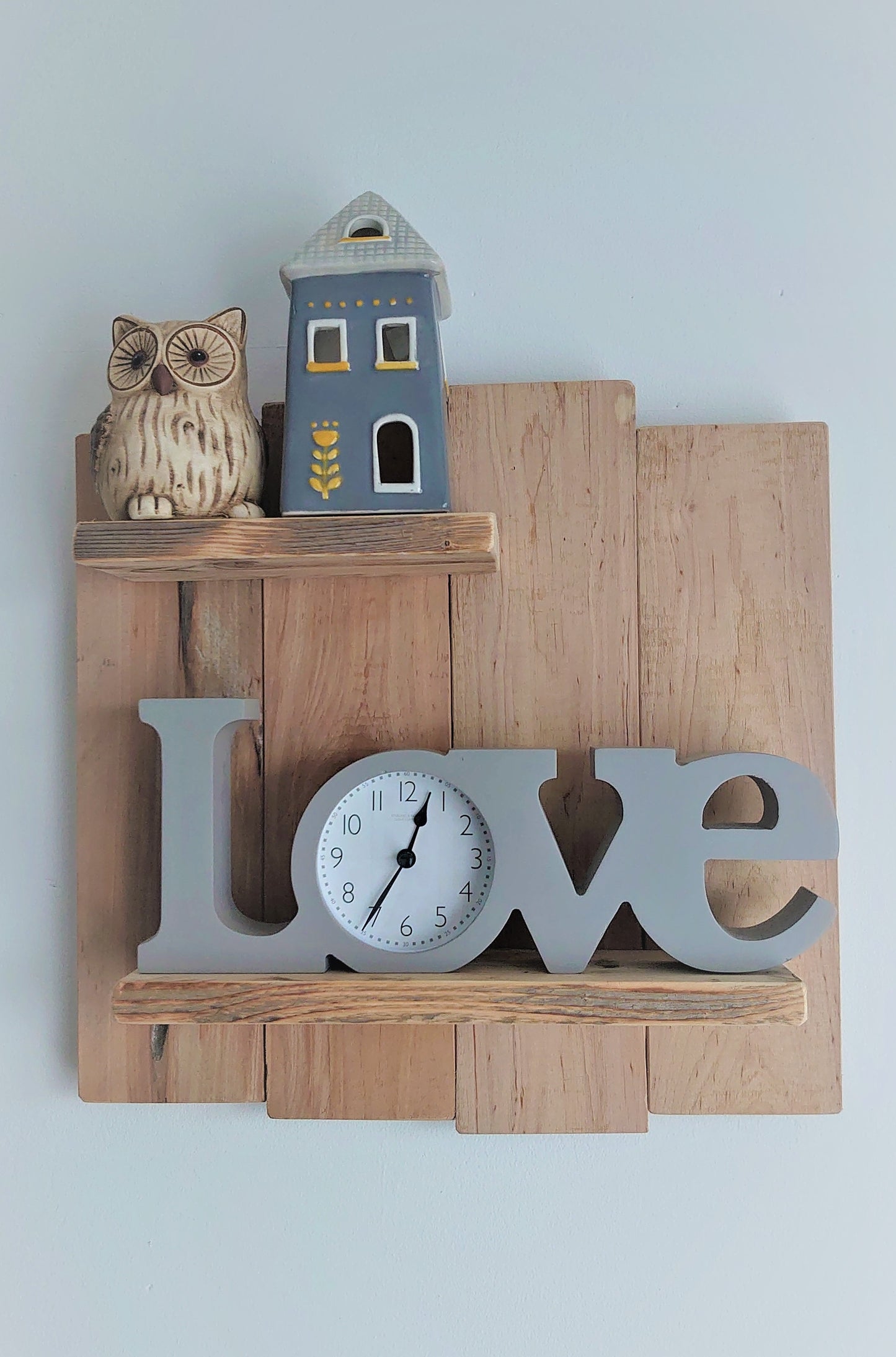 Rustic Wall shelf, reclaimed wood.