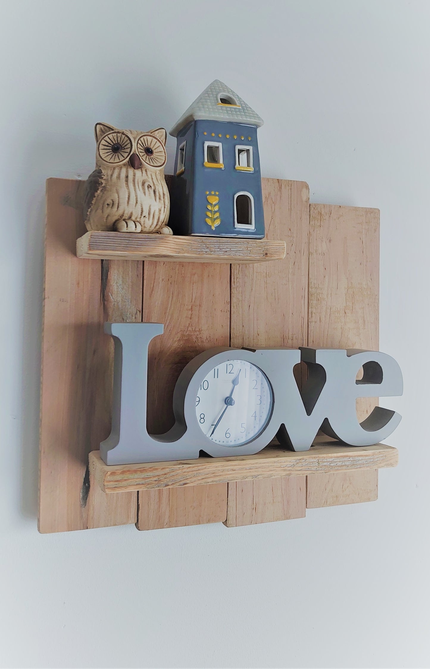 Rustic Wall shelf, reclaimed wood.