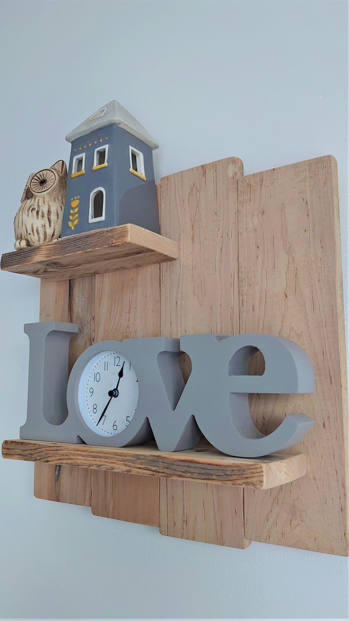 Rustic Wall shelf, reclaimed wood.