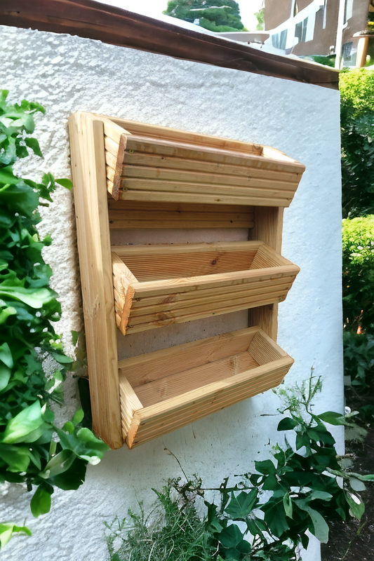 Herb planter tiered vertical