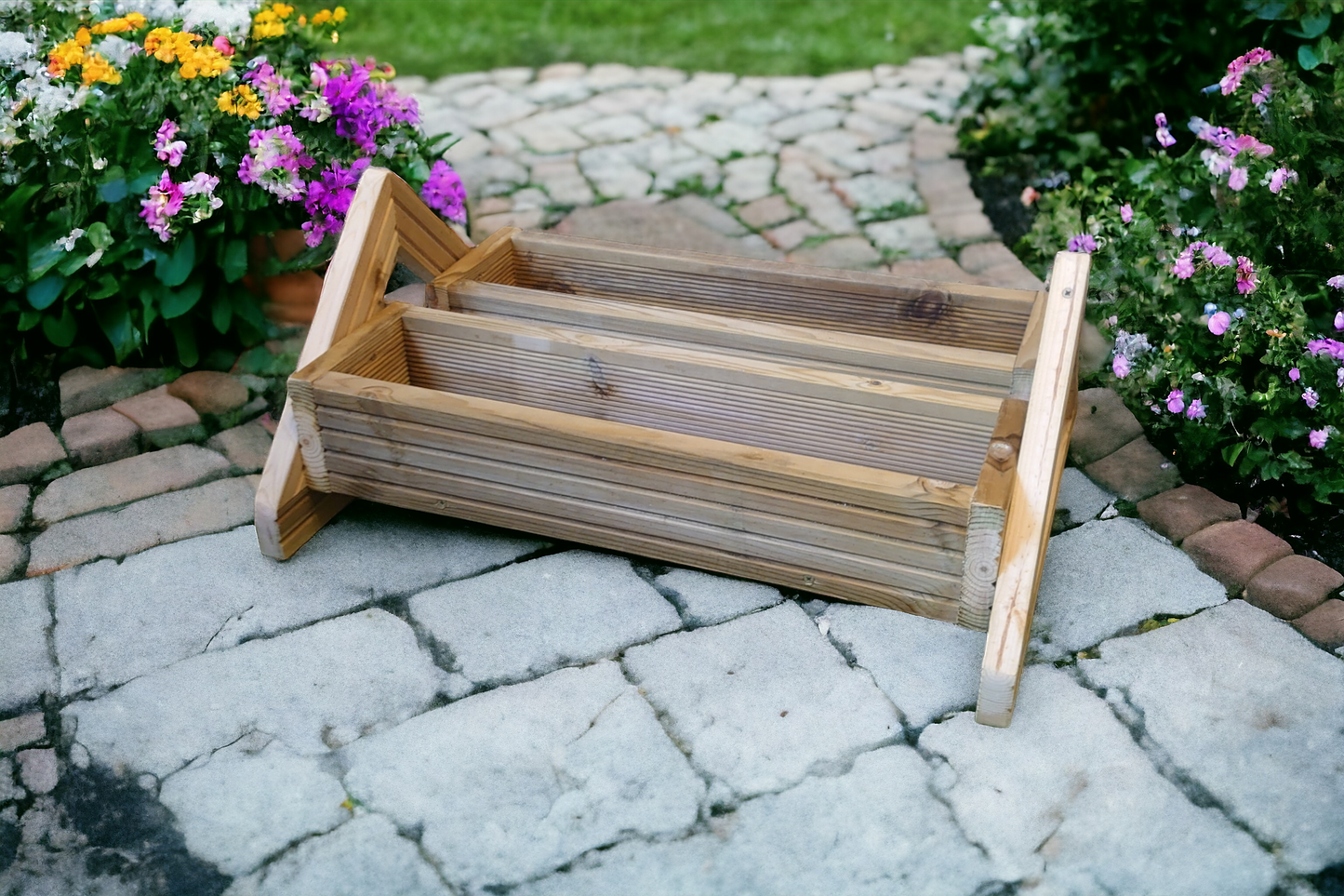 TWINS Decking Planter Trough