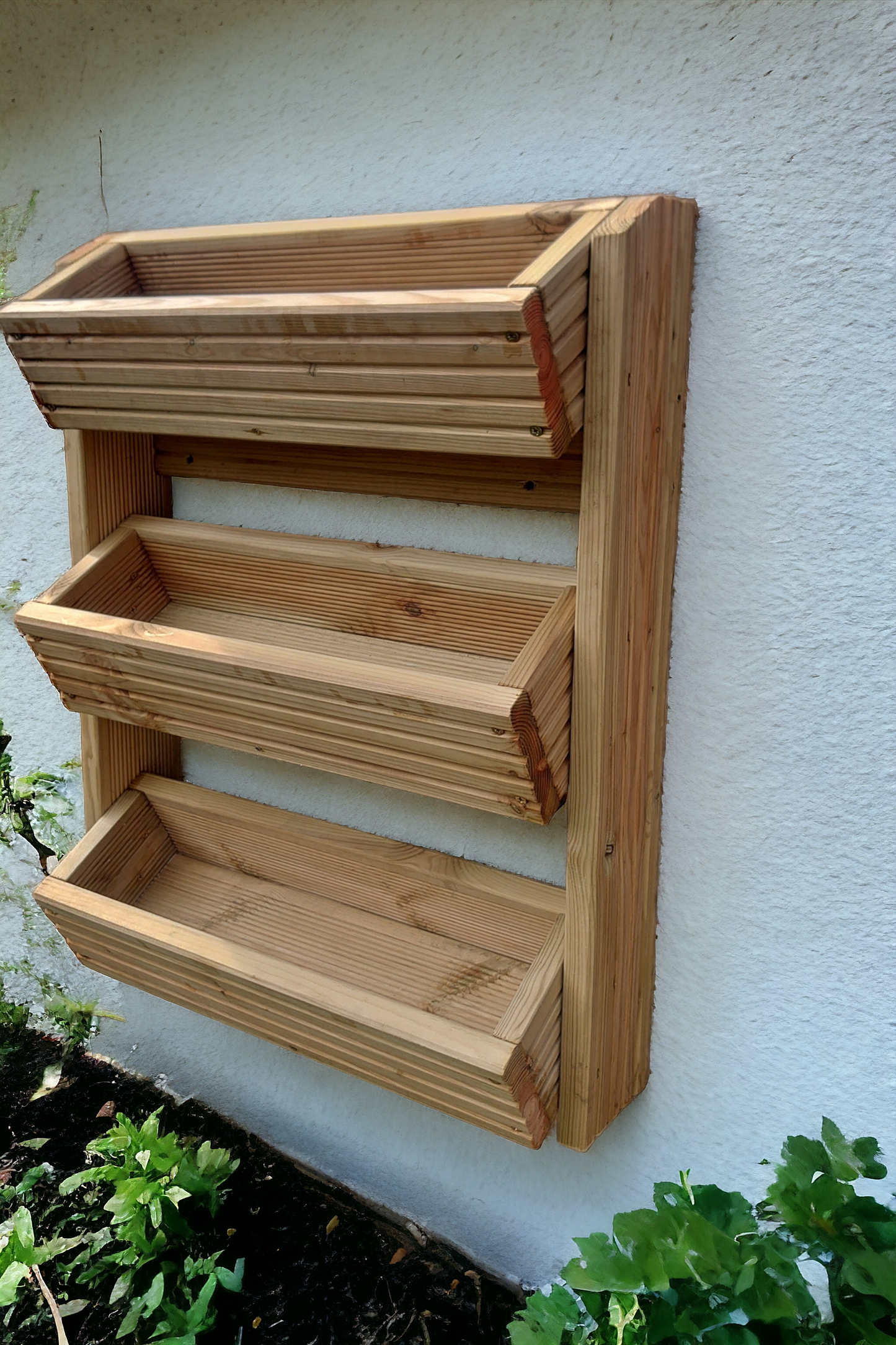 Herb planter tiered vertical