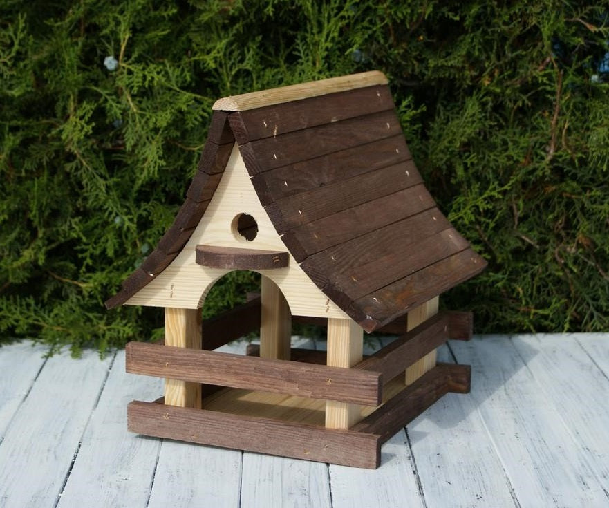 XL Bird House/ Feeder