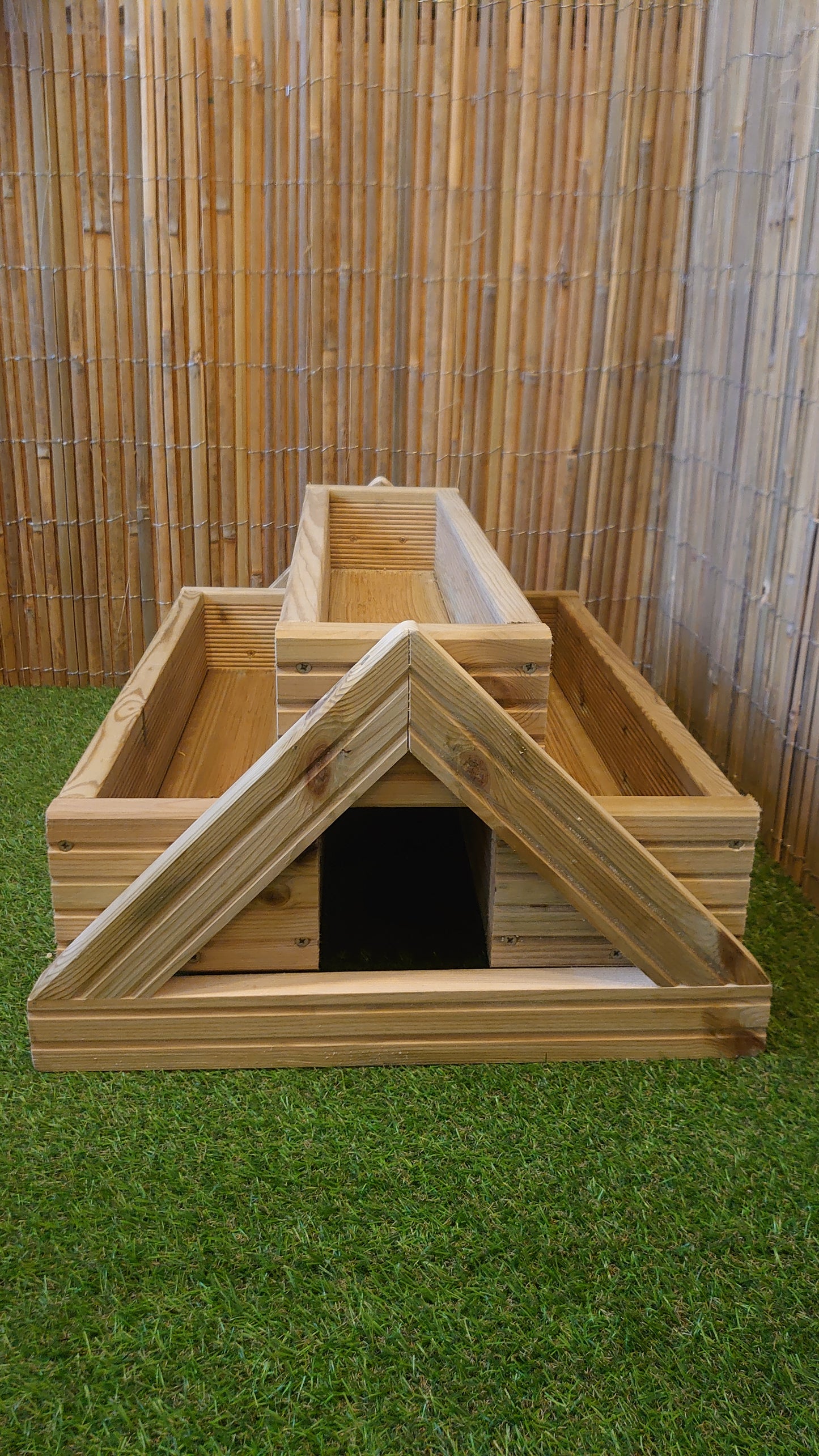 TRIPLETS Decking planter Trough