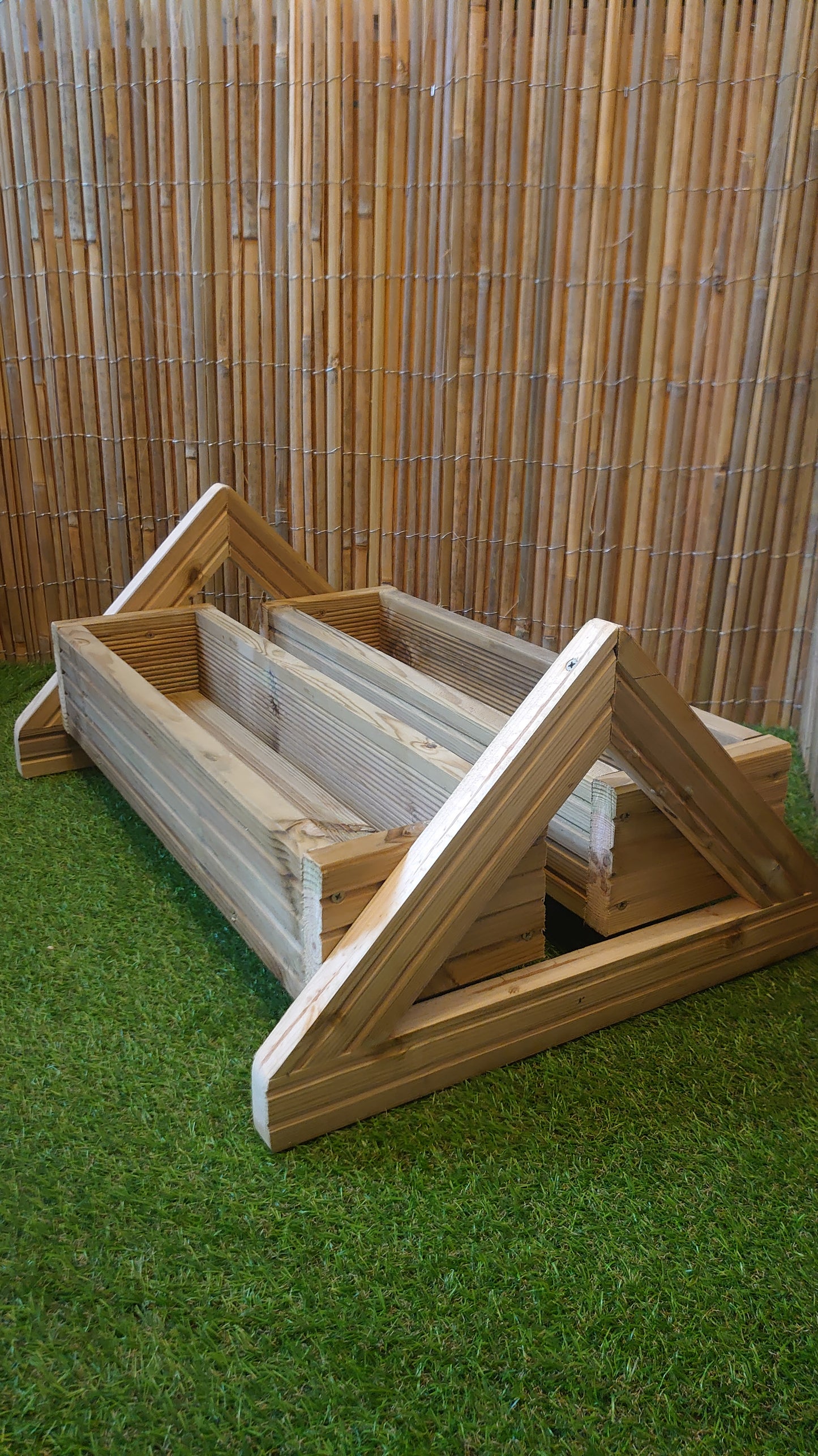 TWINS Decking Planter Trough