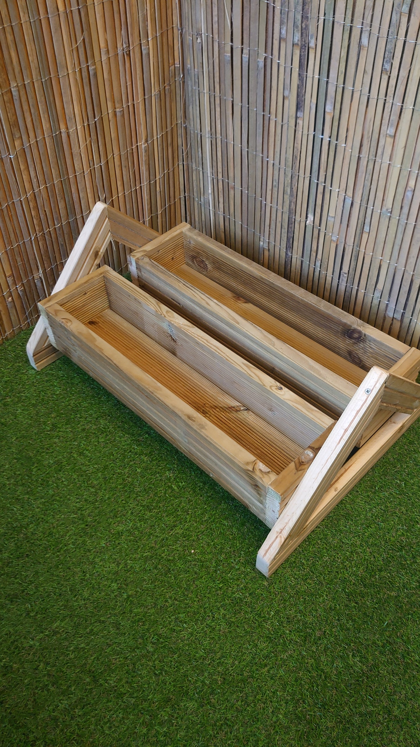 TWINS Decking Planter Trough